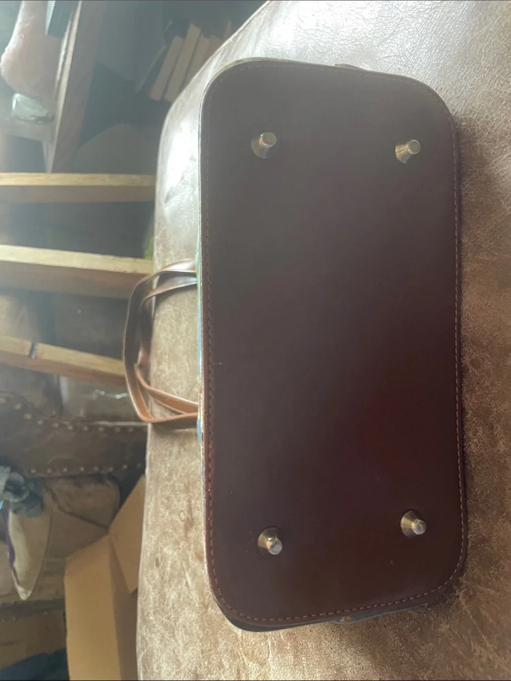 Western/ Cowgirl Blue Decorated Purse. Really Cute Abd Great Condition.
